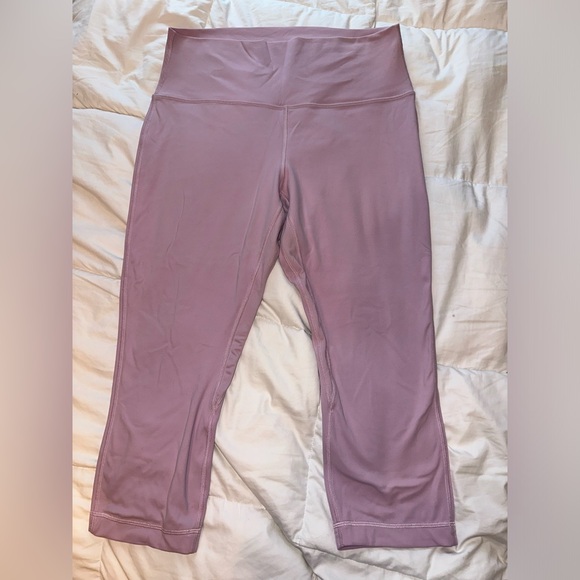 EUC Lululemon Align High Rise 21” Size 12- Peony Pink - Picture 4 of 7